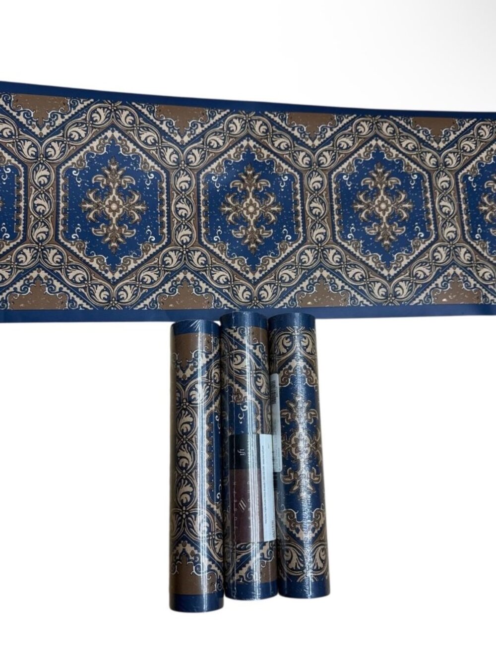 Vintage Wallpaper Border Moroccan Style Imperial Joseph Abboud 3 Rolls New